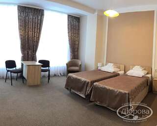 Отель Dibrova Белая Церковь Двухместный номер с 2 отдельными кроватями-4